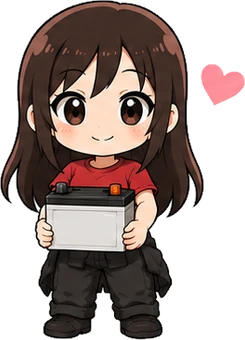 バッテリー型サポータータイプのキャラクター