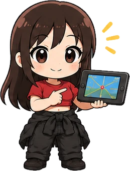 カーナビ型アドバイザータイプのキャラクター