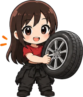 タイヤ型職人タイプのキャラクター